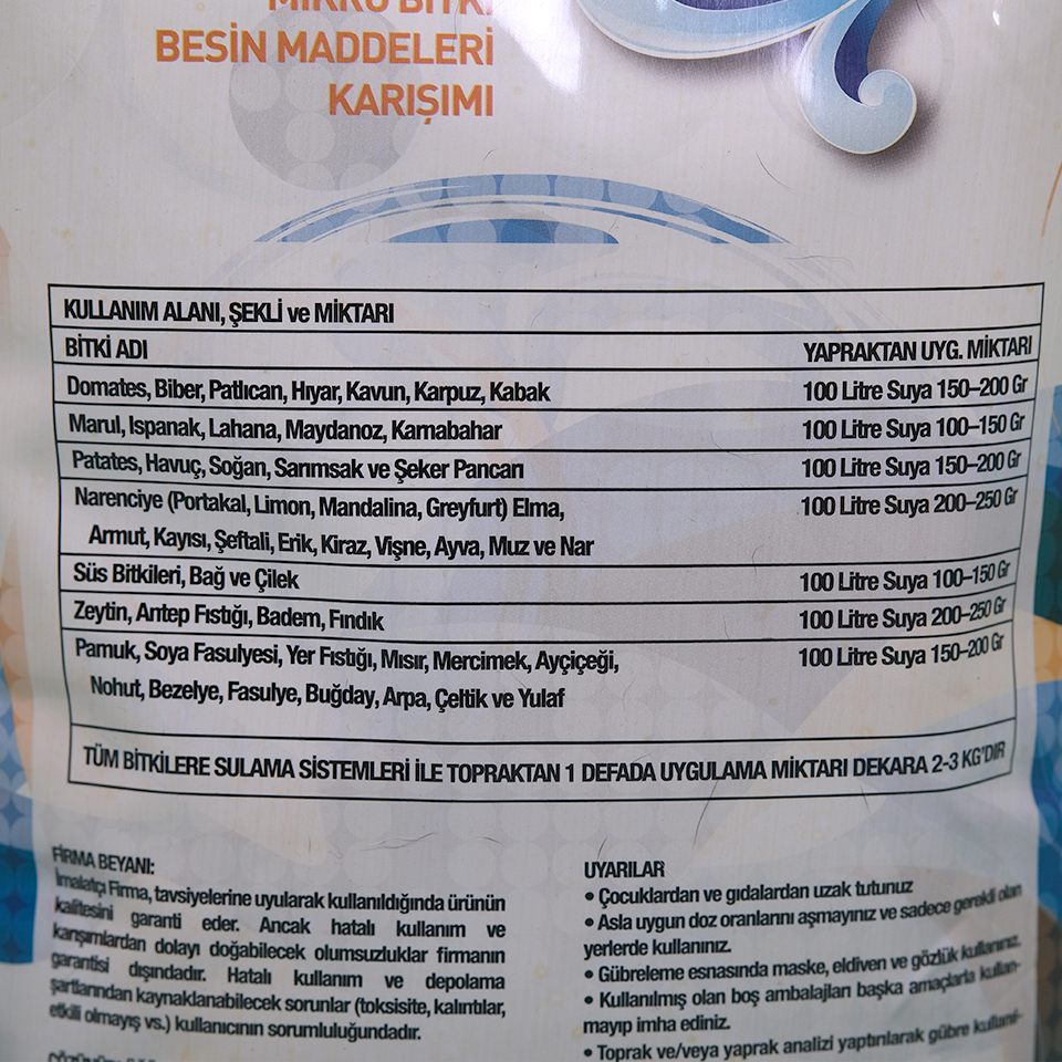 DOĞA TARIM Micro Combi Forte 5kg Doğa Tarım 