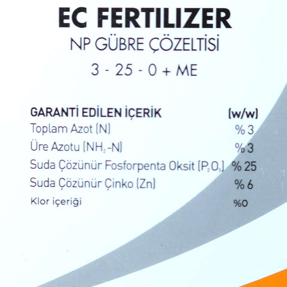 Dasa Phos Zinc %6 Çinko %25 Çinko 20 Lt