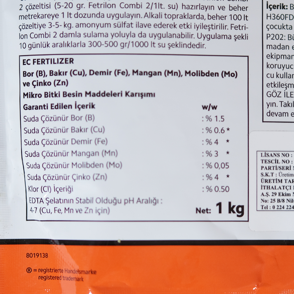 Fetrilon Combi 2 ( Alman Ürünü) 1Kg